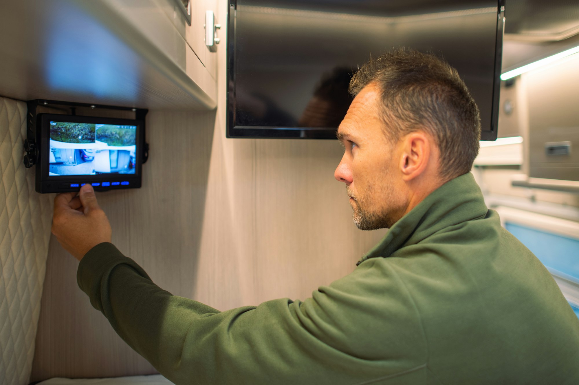 CCTV System Inside Camper Van RV